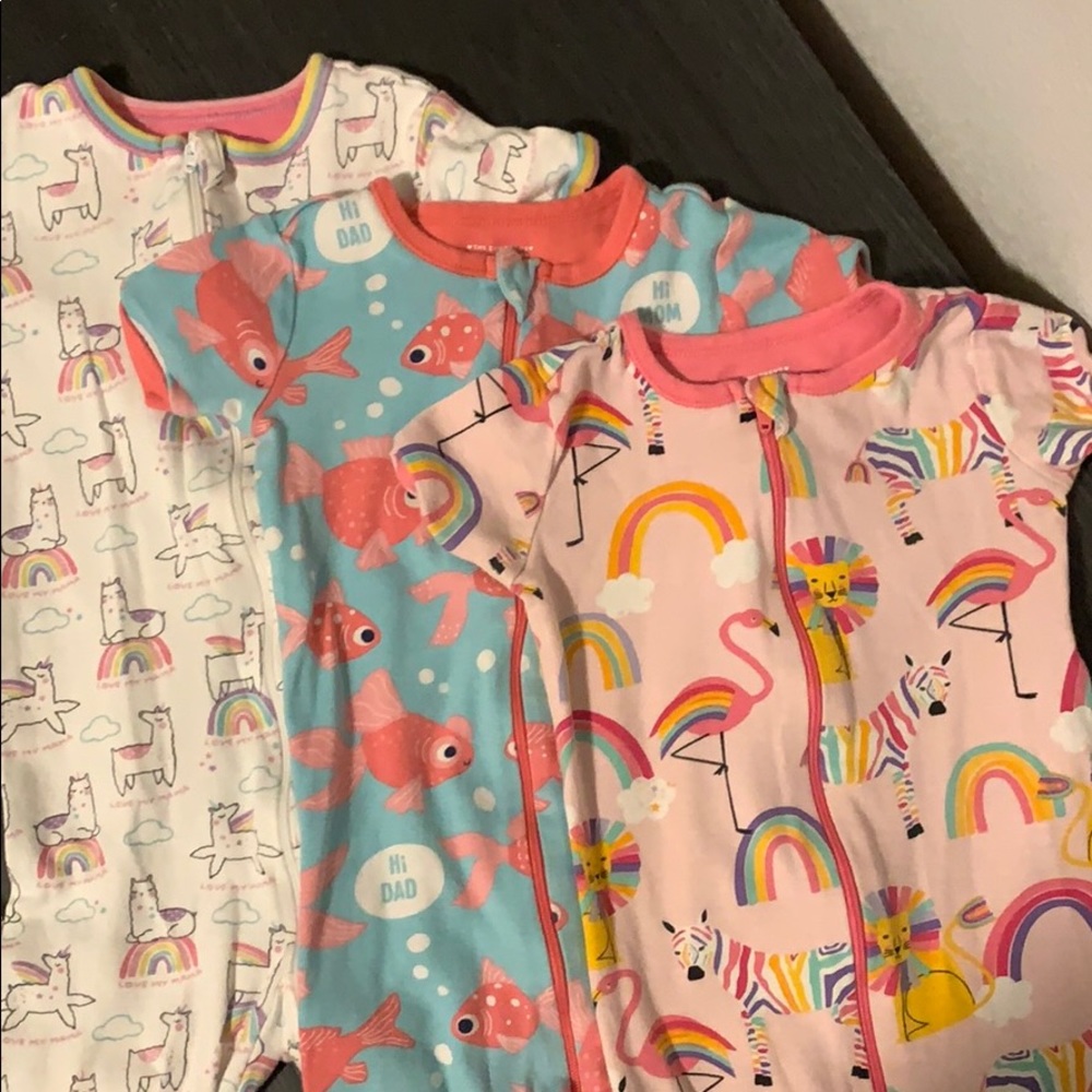 One Piece Pajama Lot